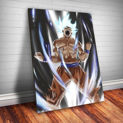 Placa Decorativa Dragon Ball Goku Instinto Superior